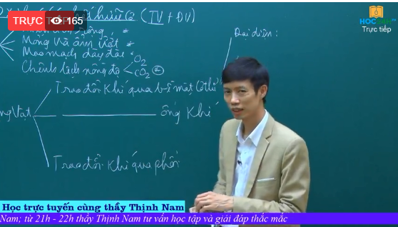 Livetream Ôn luyện thi THPT QG môn Sinh học cùng thầy Thịnh Nam 