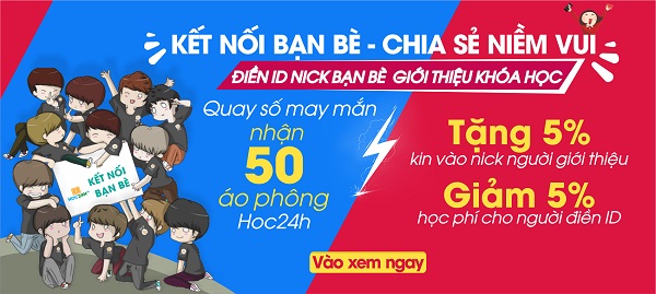 Điền ID nick tặng ngay 5% kin