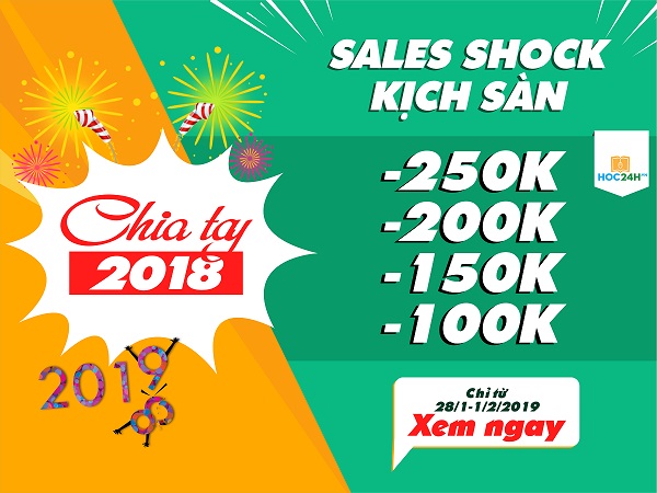 Sales sốc kịch sàn, chia tay 2018