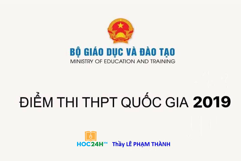 Link website xem điểm thi THPT QG 2019 các sở GD ĐT cả nước