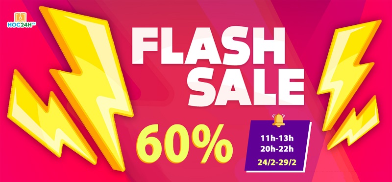 Flash sale ưu đãi 60% đẩy lùi Corona