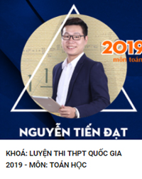 Luyện thi THPT QG 2019